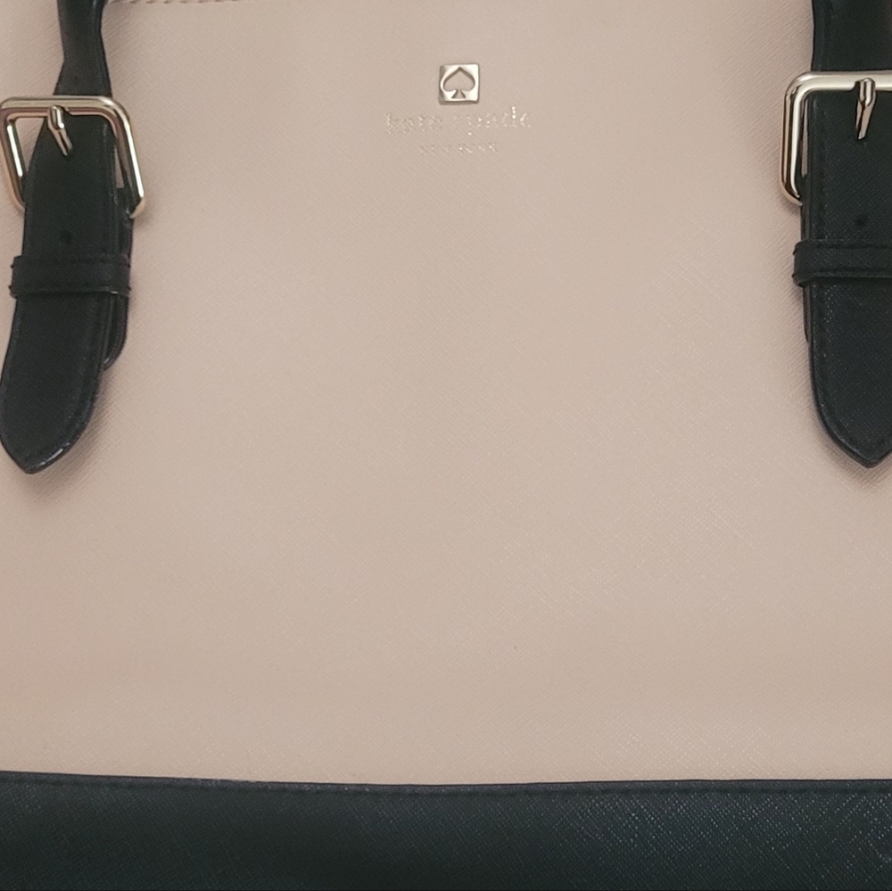 Kate Spade Black and Blush Tote Bag - Picture 3 of 6